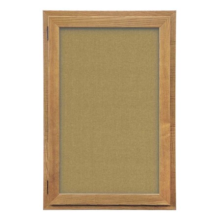 United Visual Products Outdoor Enclosed Combo Board, 42"x32", White Frame/Blue & Cinnabar UVCB4232ODW-BLUE-CINNABA